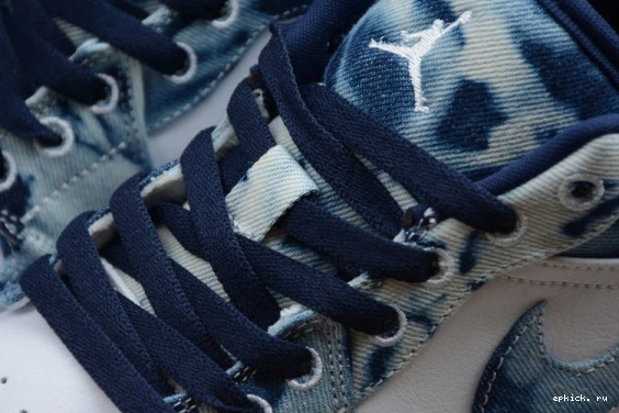 Cheap EP Low 1 CZ8455-100 Washed Denim CZ8455-100 Jordan 0130